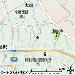 茨城県土浦市藤沢1198-1周辺の地図