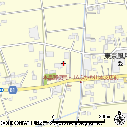 埼玉県深谷市本田339周辺の地図