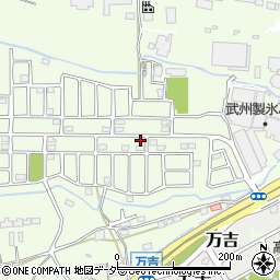 埼玉県熊谷市万吉2502-36周辺の地図