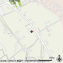 茨城県常総市岡田461-1周辺の地図