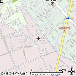 埼玉県行田市下忍226-12周辺の地図