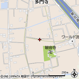 埼玉県加須市多門寺125周辺の地図