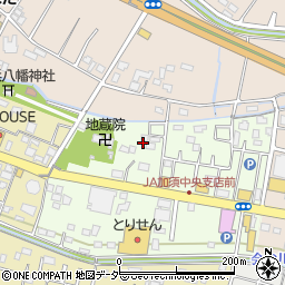 埼玉県加須市浜町周辺の地図