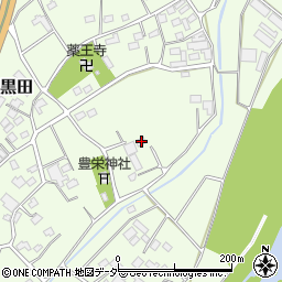 埼玉県深谷市黒田1504周辺の地図
