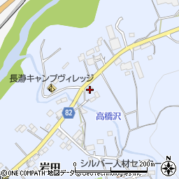 埼玉県秩父郡長瀞町岩田475周辺の地図