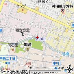 治郎橋周辺の地図