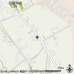 茨城県常総市岡田461周辺の地図