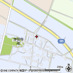 埼玉県熊谷市御正新田195周辺の地図