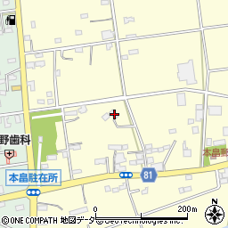 埼玉県深谷市本田216周辺の地図