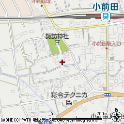 埼玉県深谷市小前田16周辺の地図