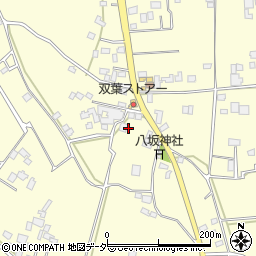 茨城県常総市崎房866周辺の地図
