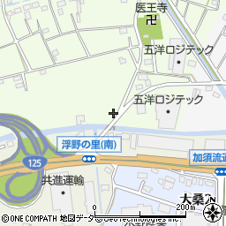 埼玉県加須市北篠崎37周辺の地図