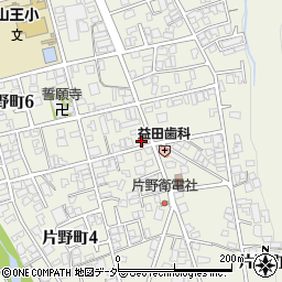 岐阜県高山市片野町6丁目437周辺の地図