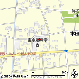 東京風月堂周辺の地図