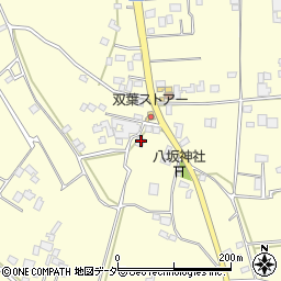 茨城県常総市崎房870周辺の地図