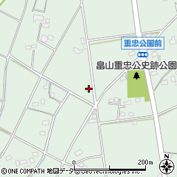 埼玉県深谷市畠山366周辺の地図