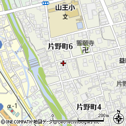 岐阜県高山市片野町6丁目194周辺の地図