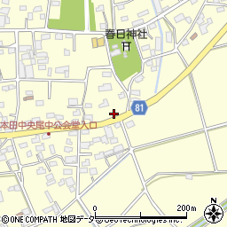 埼玉県深谷市本田1996周辺の地図
