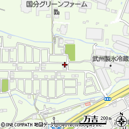 埼玉県熊谷市万吉2502-16周辺の地図