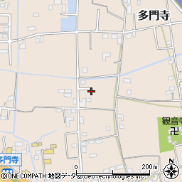 埼玉県加須市多門寺186周辺の地図