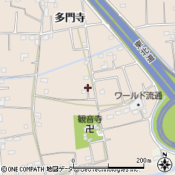 埼玉県加須市多門寺210周辺の地図