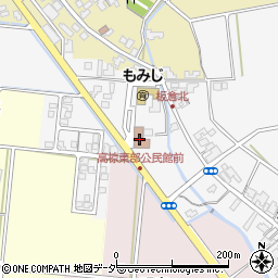 高椋東部コミュニティセンター周辺の地図