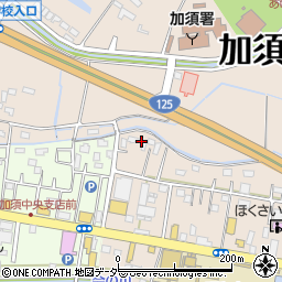 埼玉県加須市北小浜215-1周辺の地図