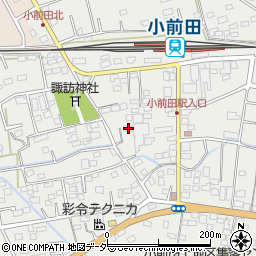 埼玉県深谷市小前田1112周辺の地図