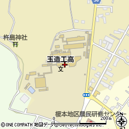 茨城県立玉造工業高等学校周辺の地図