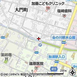 埼玉県加須市大門町14-1周辺の地図