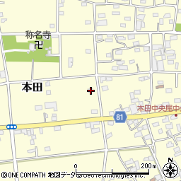 埼玉県深谷市本田1883周辺の地図