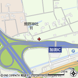 埼玉県加須市北篠崎171周辺の地図