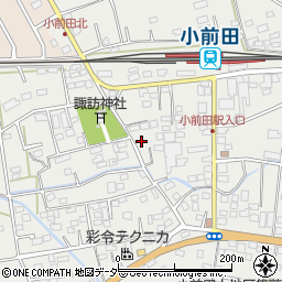 埼玉県深谷市小前田1109周辺の地図