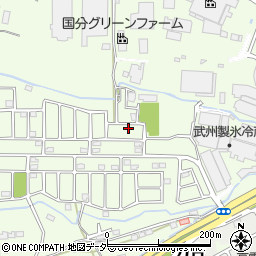 埼玉県熊谷市万吉2502-8周辺の地図