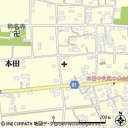埼玉県深谷市本田1894周辺の地図