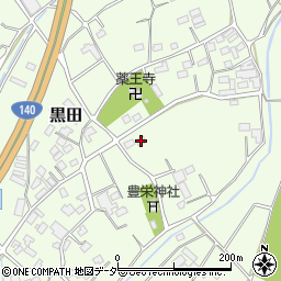 埼玉県深谷市黒田1508周辺の地図