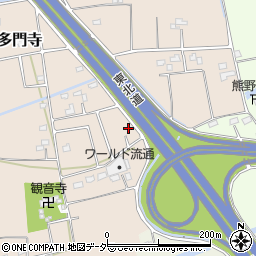 埼玉県加須市多門寺327周辺の地図