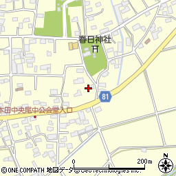 埼玉県深谷市本田2001周辺の地図