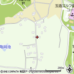 茨城県行方市若海262周辺の地図