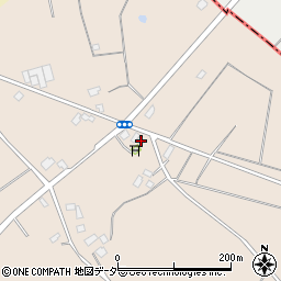 茨城県行方市小貫2867-2周辺の地図