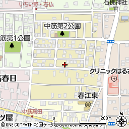 福井県坂井市春江町中筋北浦144周辺の地図