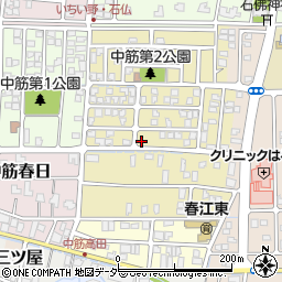福井県坂井市春江町中筋北浦142周辺の地図