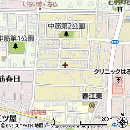 福井県坂井市春江町中筋北浦143周辺の地図
