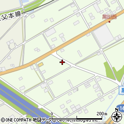 埼玉県深谷市黒田627周辺の地図
