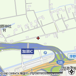 埼玉県加須市北篠崎75周辺の地図