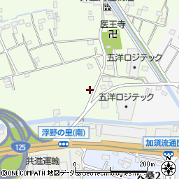 埼玉県加須市北篠崎27周辺の地図