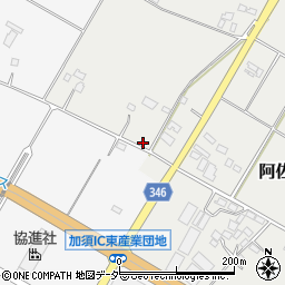 埼玉県加須市生出1周辺の地図
