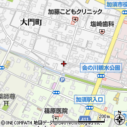 埼玉県加須市大門町14-28周辺の地図
