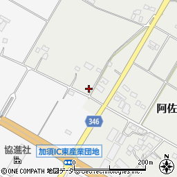 埼玉県加須市生出1-3周辺の地図