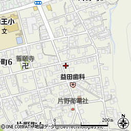岐阜県高山市片野町5丁目8周辺の地図